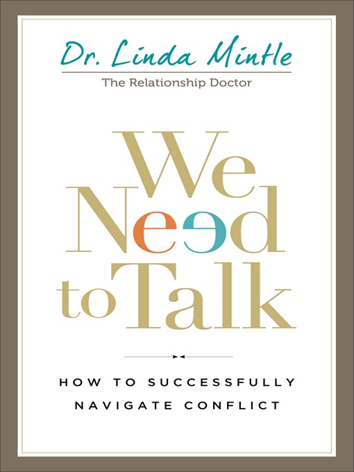 Title details for We Need to Talk by Dr. Linda Mintle - Available